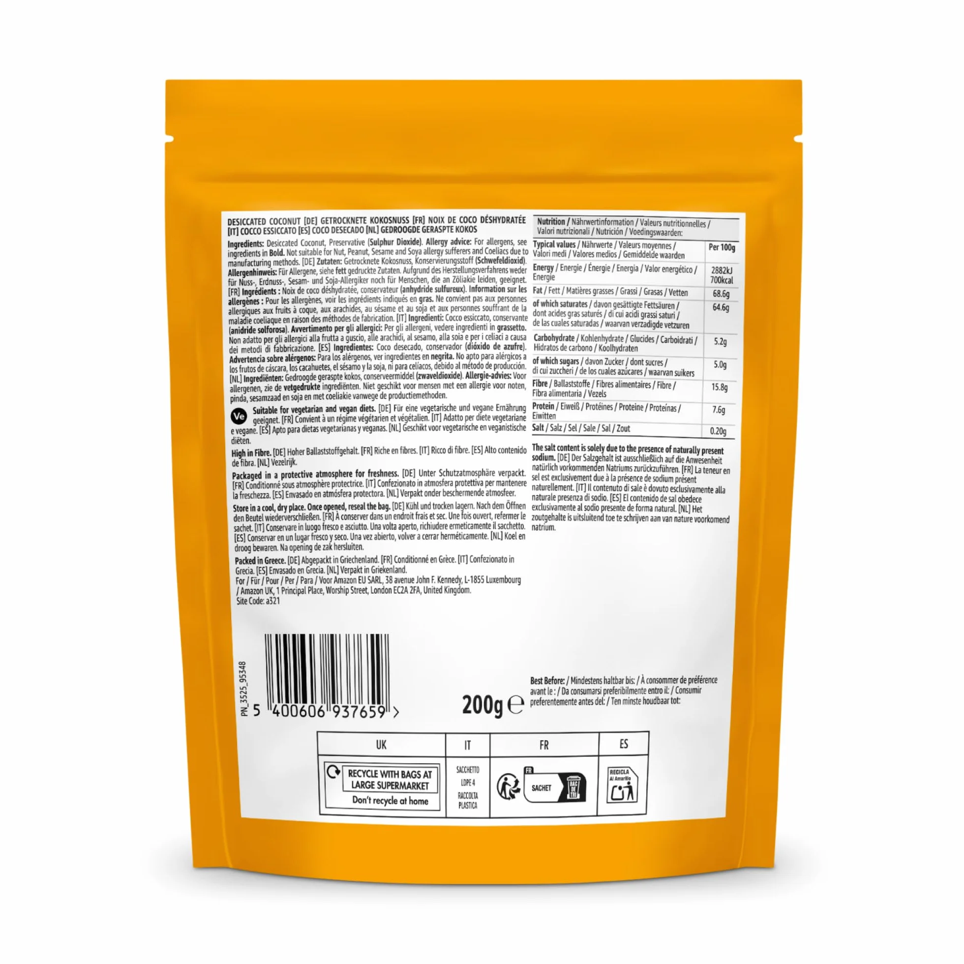 by Amazon Coco Desecado - 200g