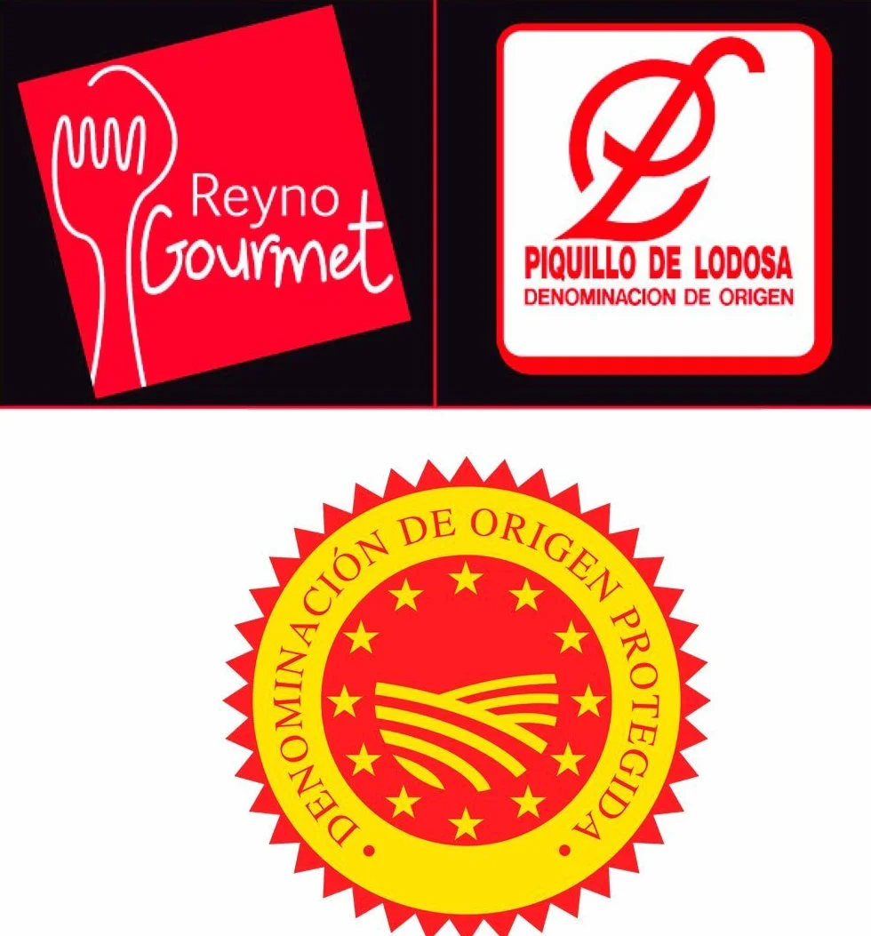 EL NAVARRICO - Pimientos del piquillo de Lodosa enteros extra 400 gr - pack de 3