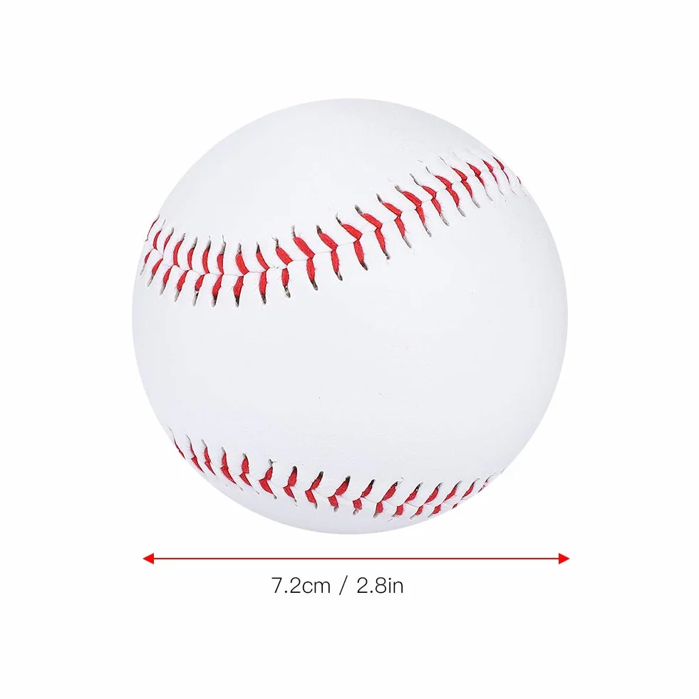 Pelotas De Béisbol De PVC y PU Suaves Para Práctica Niños