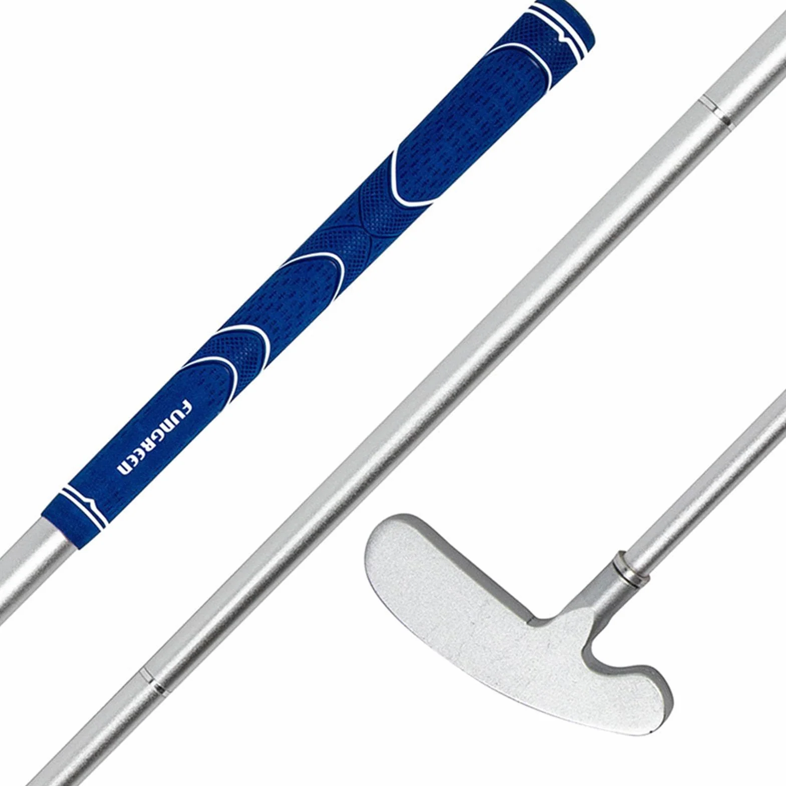 Putter de golf ajustable desmontable doble cara diestros zurdos aleación plegable
