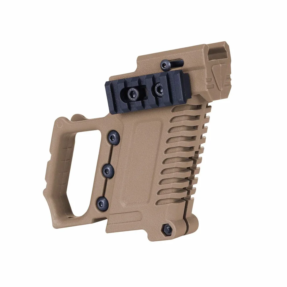 Orea Kit de Carabina de Pistola ABS para WE/Marui G17 G18 G19 GBB Series Compatible con TM WE G17/18/19/26 Clone