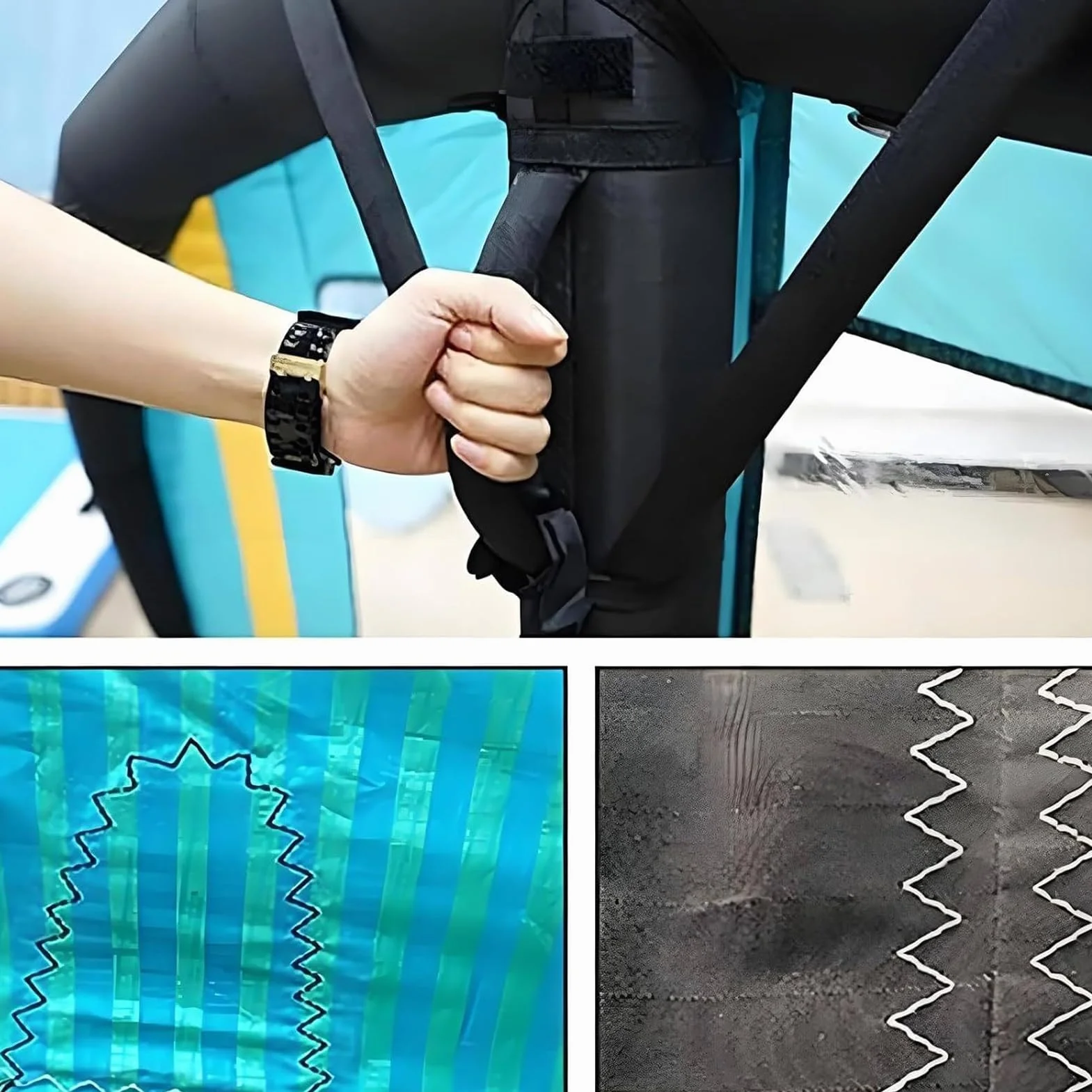 ala Hinchable para Deportes Acuáticos 4㎡ 5㎡ 6㎡ con Ventana, Wing Foil, Kitesurf, Windsurf