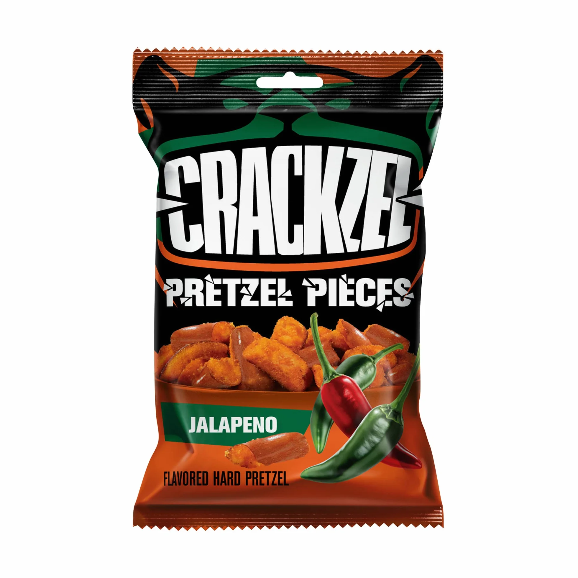 Crackzel Jalapeno Pretzel Pieces 24 x 85 gr