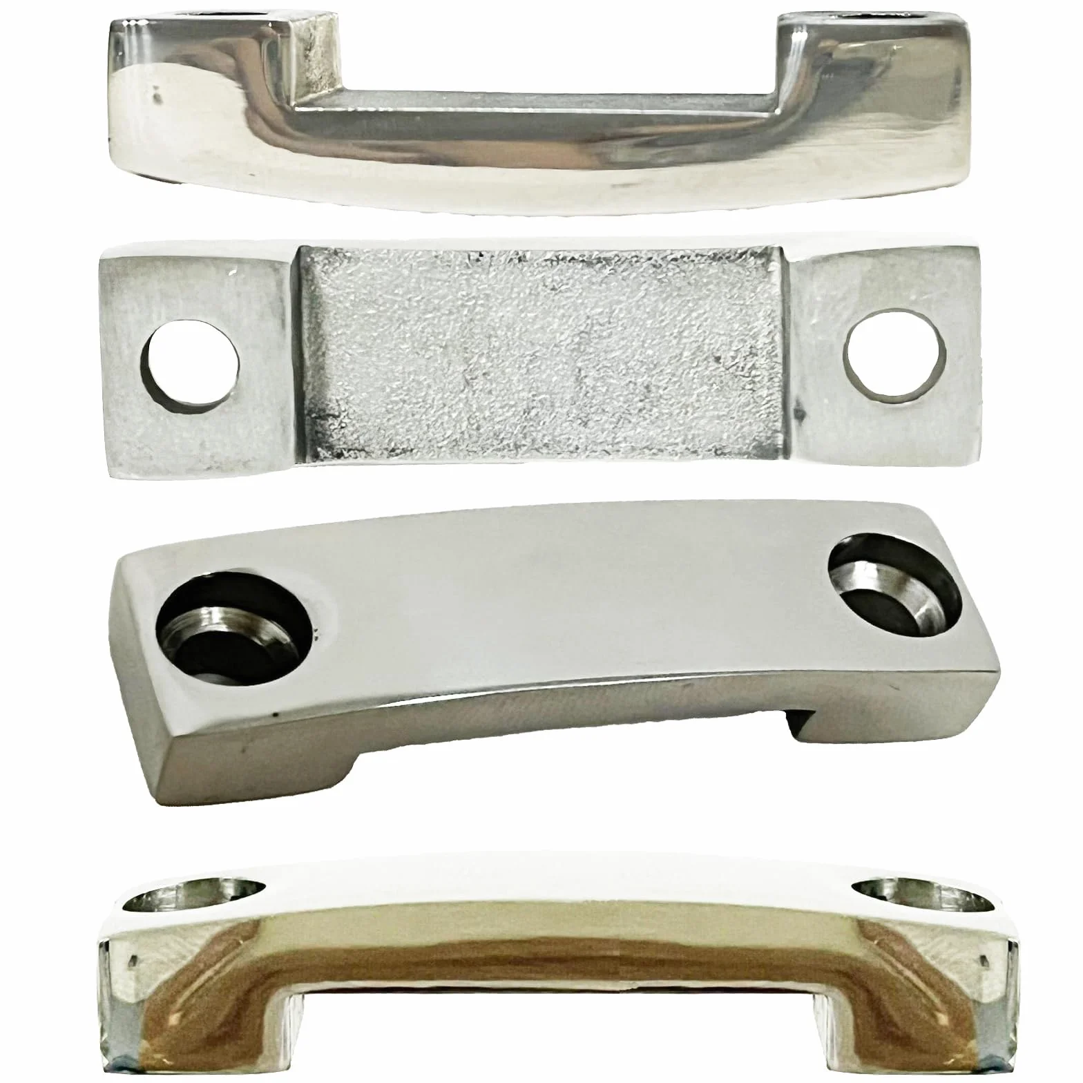 Amarres de correa de acero inoxidable 316 de 1 pulgada, Paquete de 6 para Bimini, barco, kayak, Jeep