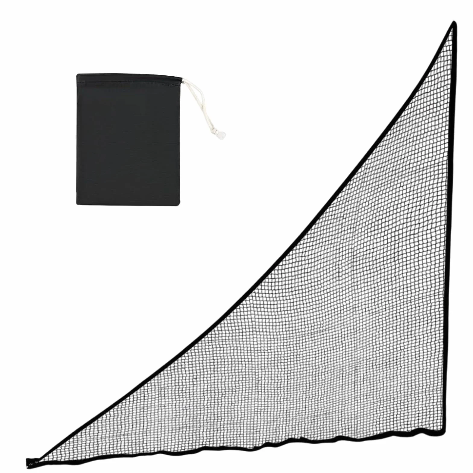 Golf Barrier Net Mesh Side Net Extension for Swing Practice Shank Net Baseball Hockey Football