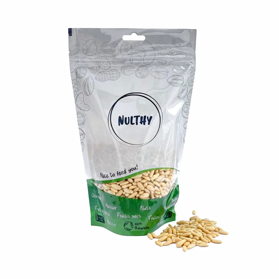 NULTHY 250g - Piñones Españoles, Piñón Ibérico Natural, Gourmet para Pesto y Salsas, Vegano