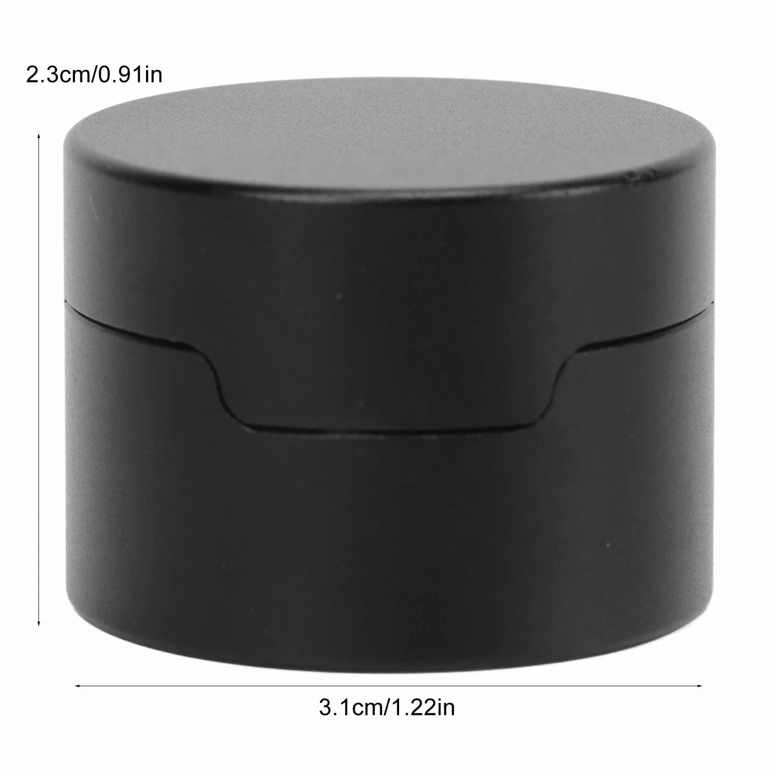 Funda de tiza de billar Taom Chalk – Soporte redondo de aleación de aluminio para billar