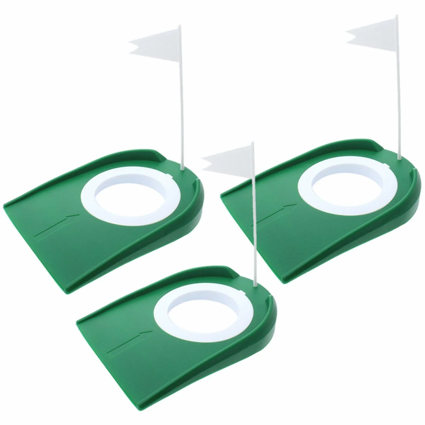 Putter De Golf De 3 Piezas, Mini Juego De Entrenamiento Para Sala