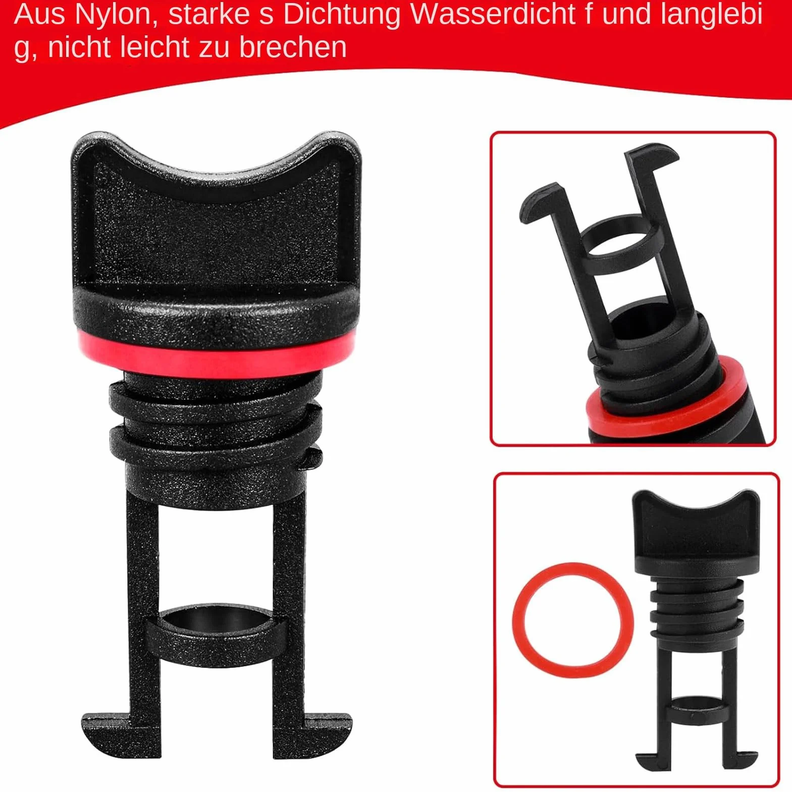 Tapón de drenaje para kayak, juego de 4 piezas, repuesto para canoas, balsas, barcos