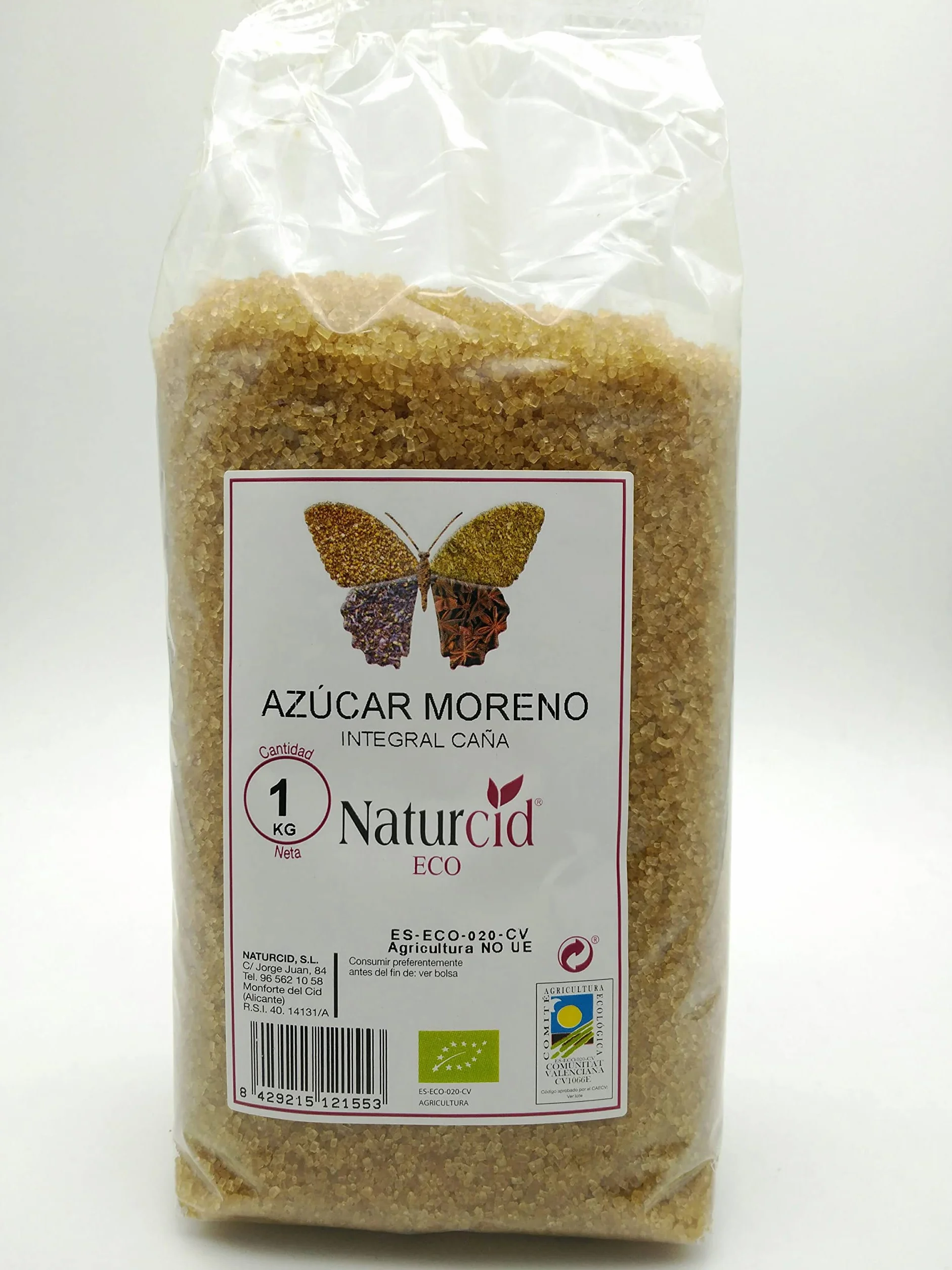AZUCAR MORENO ECO 1KG (CJ12)