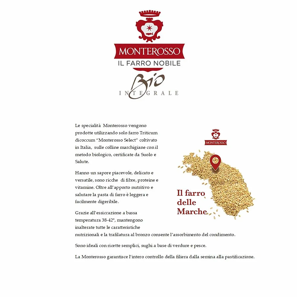 Lasaña de espelta ecológica 4 paquetes de 250g - pasta seca-cereal ecológico - producido en Italia - integral, nutritiva, rica en fibra y proteína - Farro Triticum dicoccum