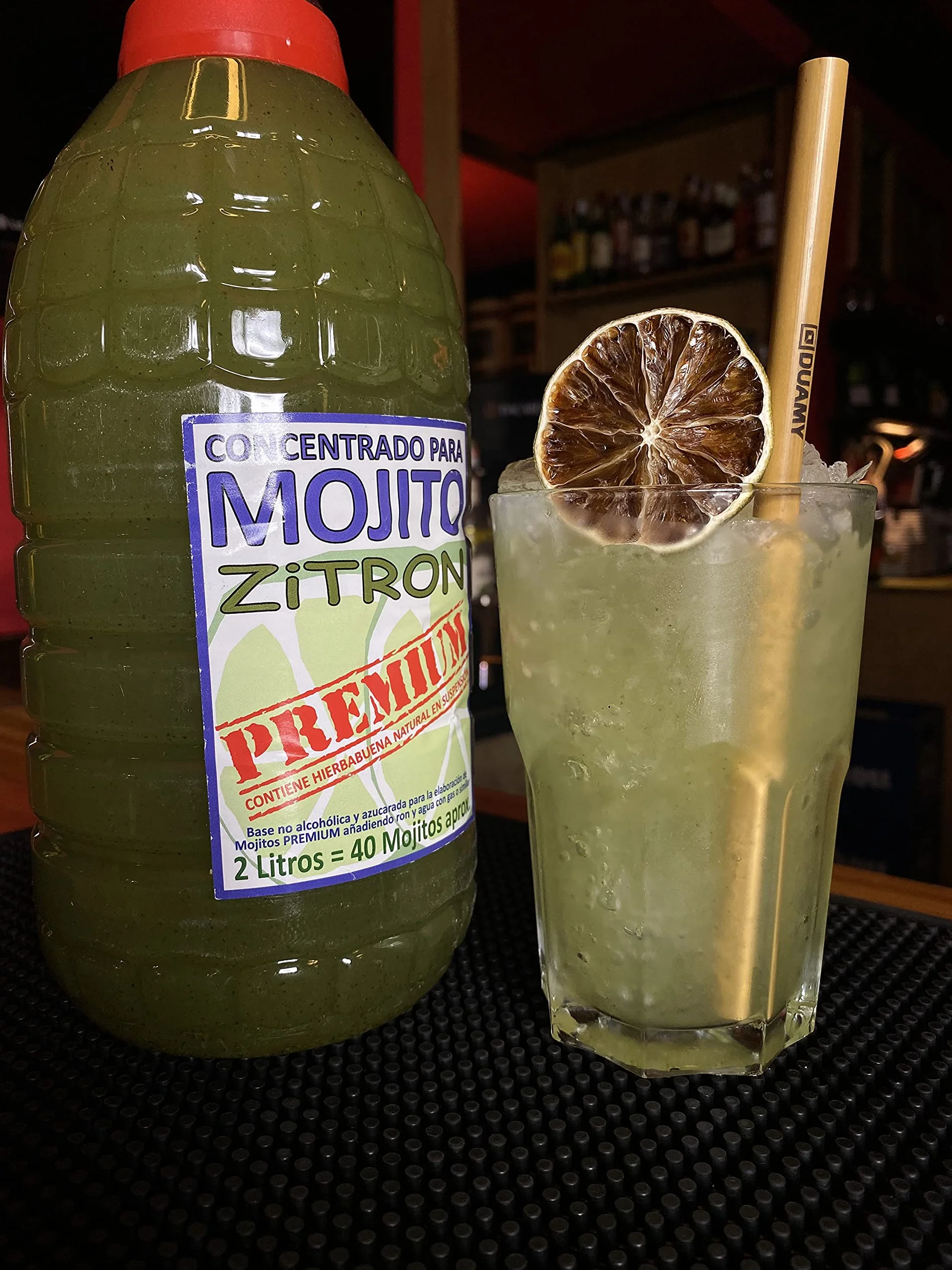2 LITROS Concetrado de Mojito premium | Preparado para mojito | Mojito preparado - ZITROMAC Soluciones Cítricas