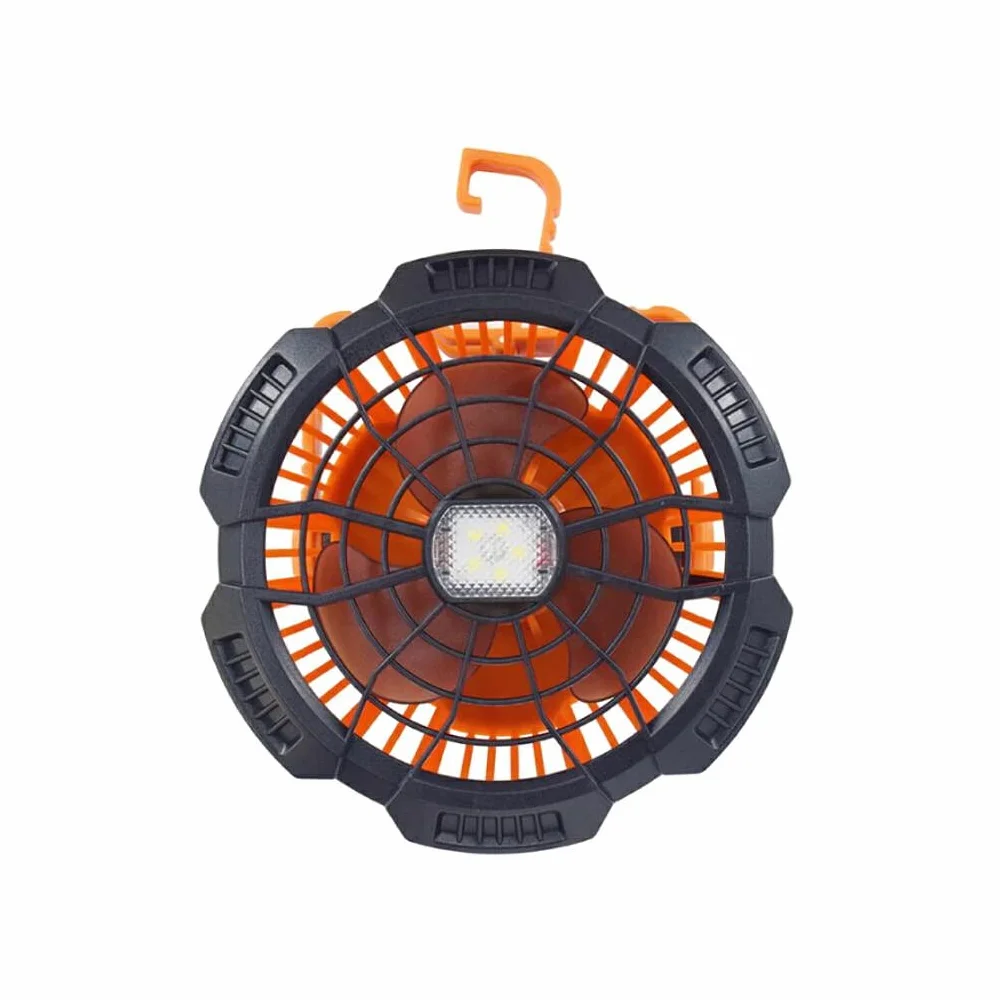 X10 Linterna recargable USB velocidad ajustable ventilador Camping iluminación
