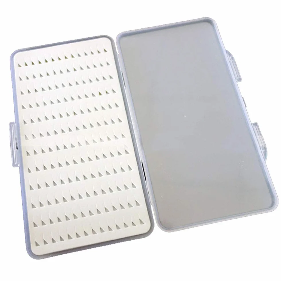 Cajas de pesca de espuma delgada gran capacidad tapa transparente competición