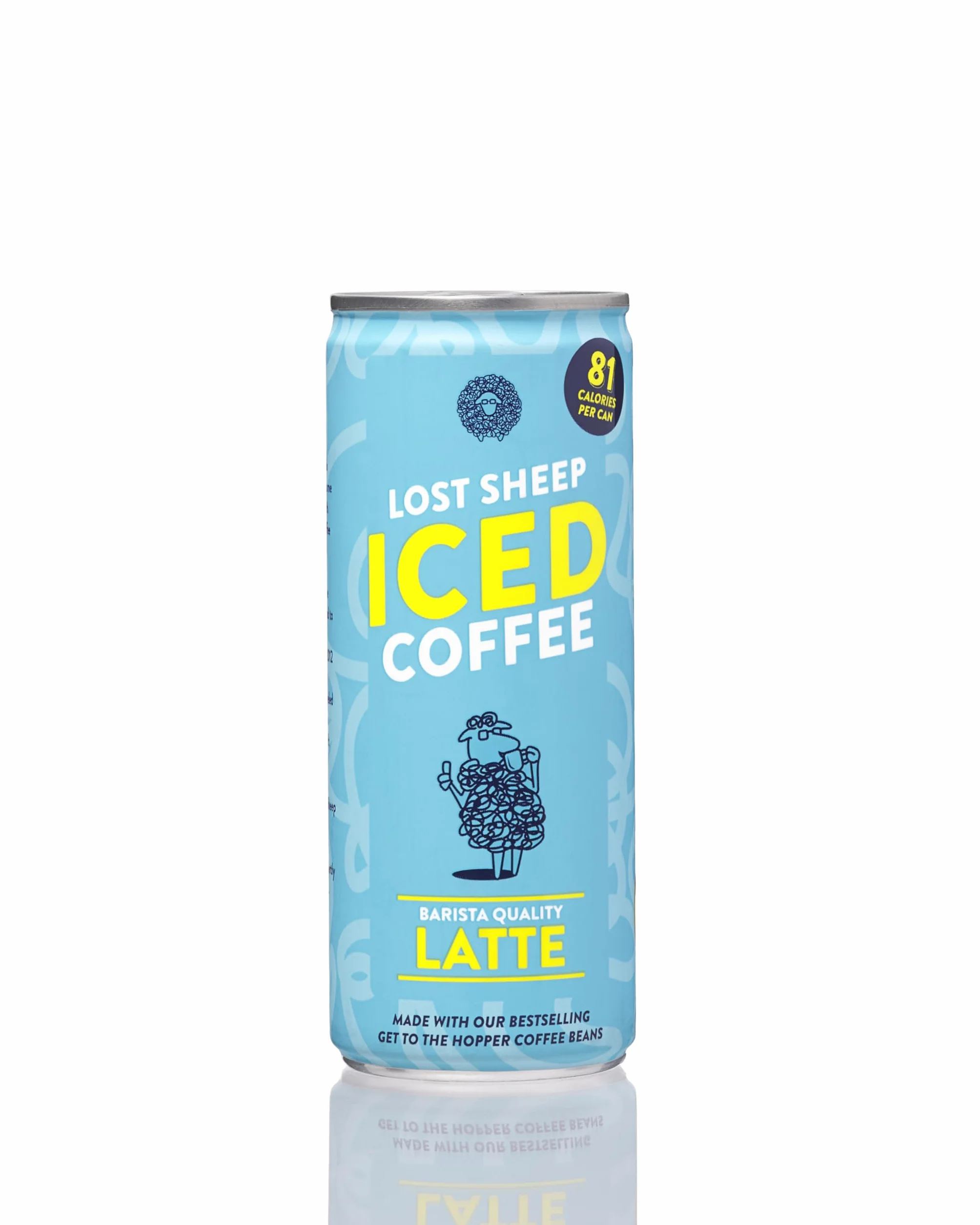 Listo para beber - Lost Sheep Coffee - Latte helado listo para beber - Lost Sheep Coffee - 12 latas de café con leche helado