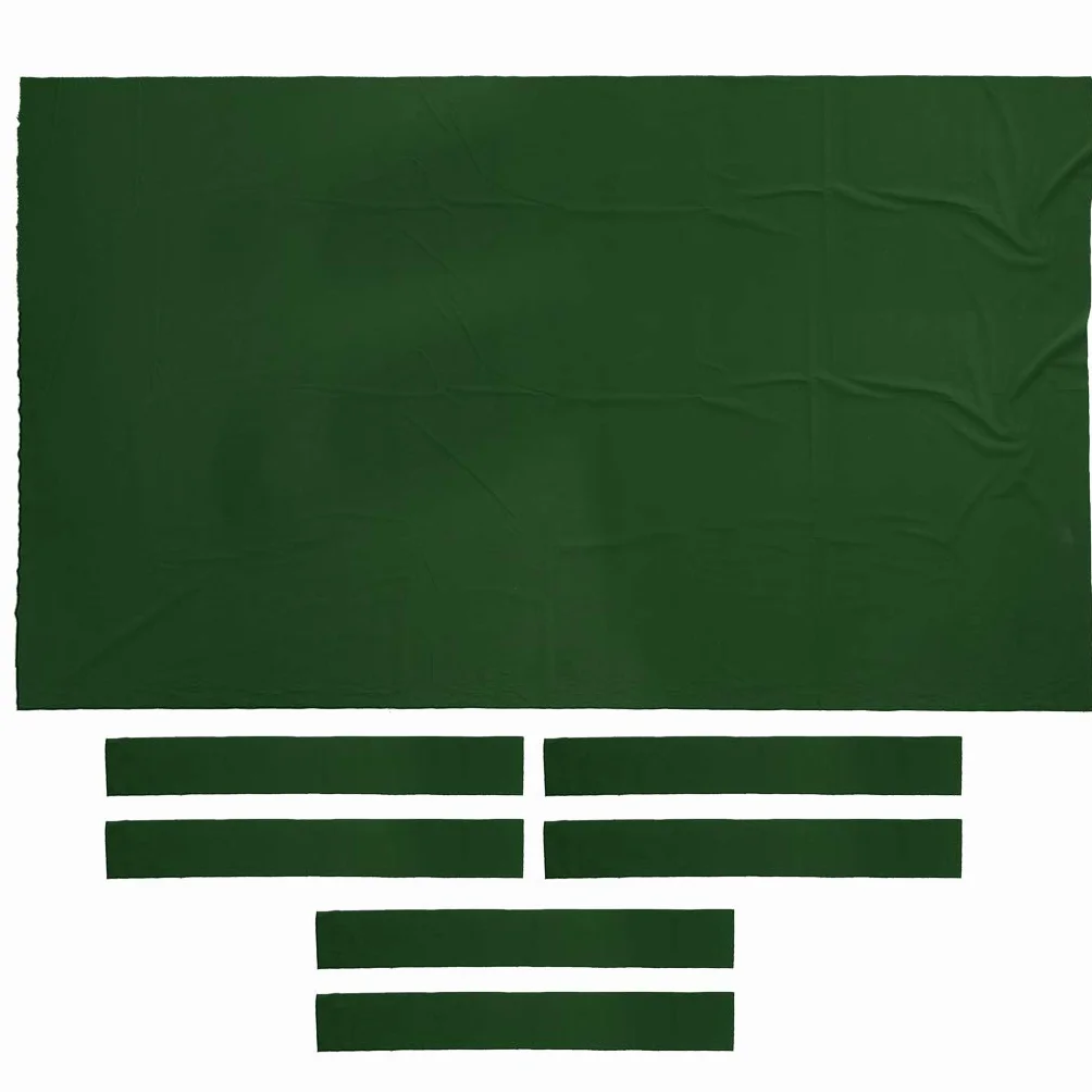 CUTICATE Fieltro de Tela de Mesa de Billar de 9 Pies, Verde, 2.8x1.5m, 0.6 mm