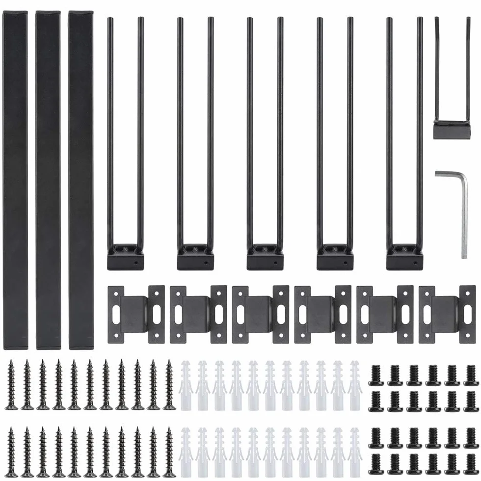 Soporte para Almacenamiento de Esquí y Snowboard de Pared, 10 Pares