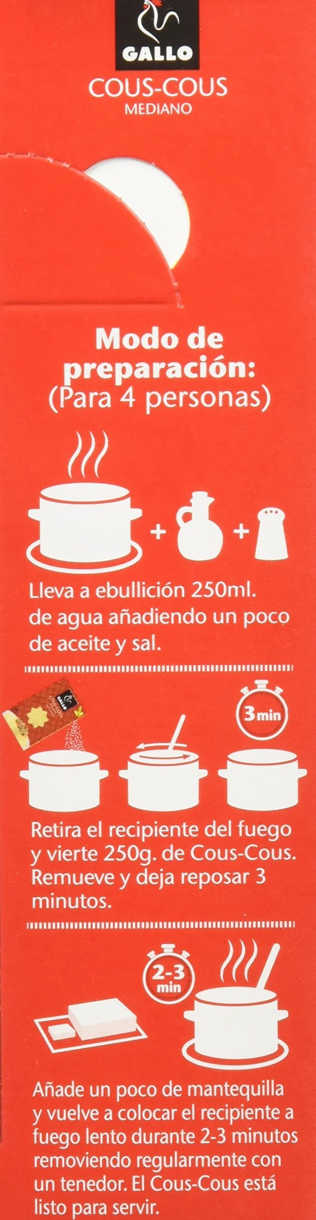 Gallo Cous-cous Mediano, 500g