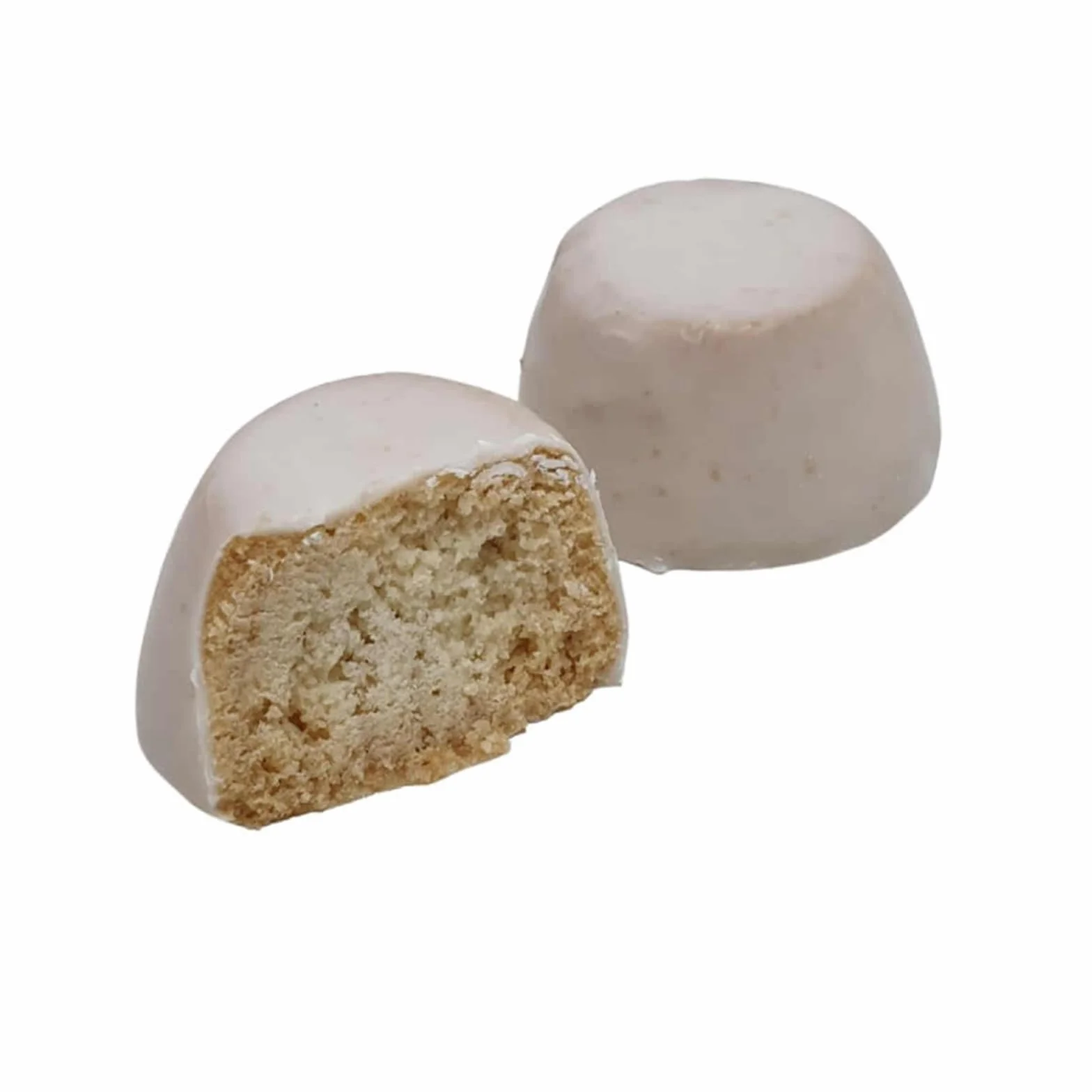 Deliex - Blanquitos Villaseco de Nava del Rey - Los Morenitos blancos - Caja de 3kg - mantecados bañados en chocolate blanco