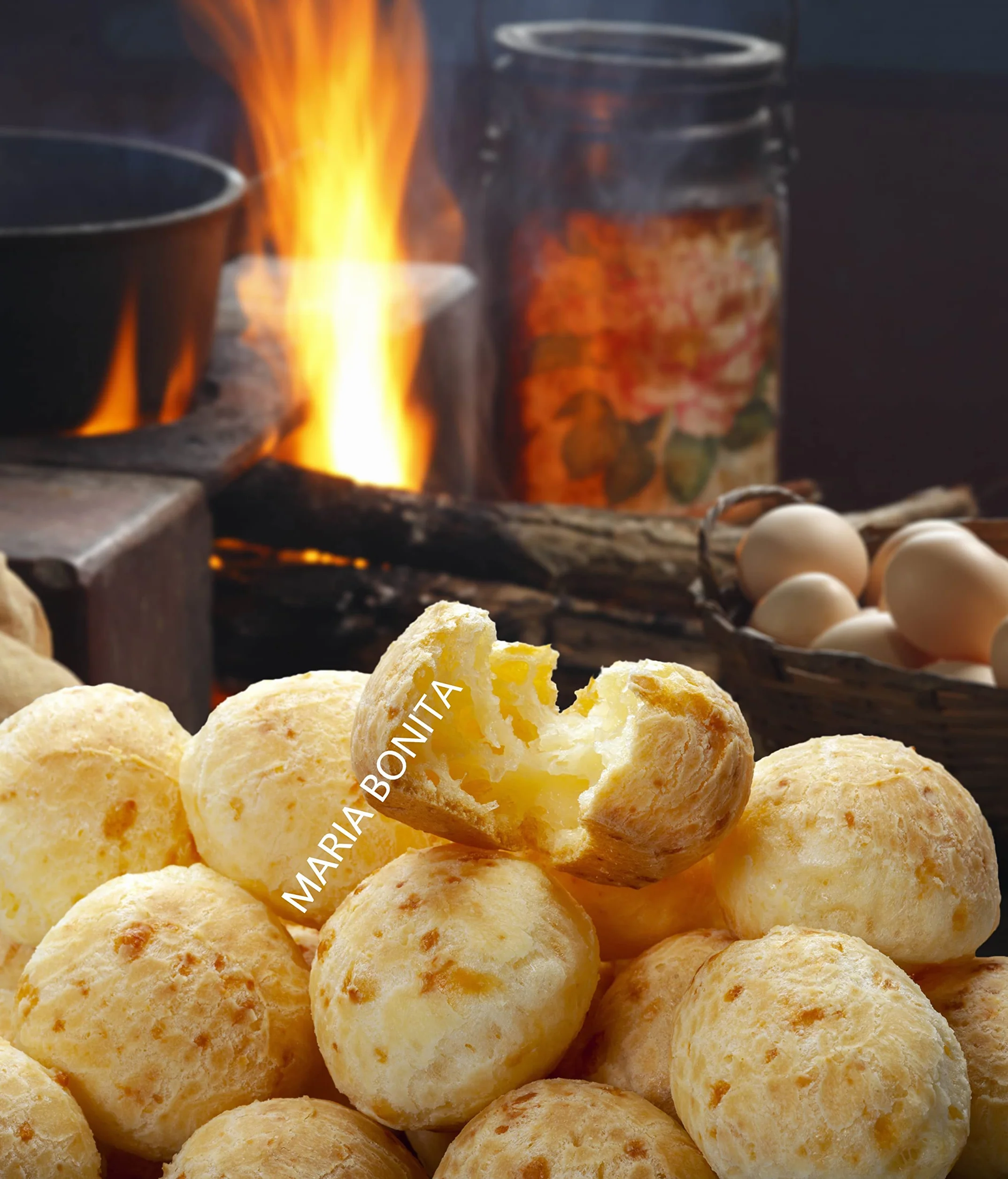 Pao de queijo 3x400 g || Cheese bread 3x400 g || Pan de queso brasileño 3x400 g || Sin gluten || Sin aditivos || Rápido y fácil de hacer