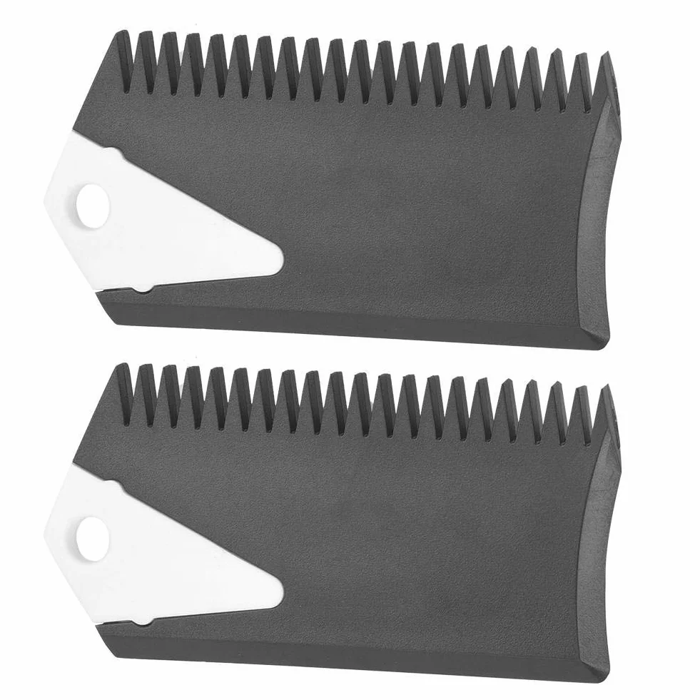 Alomejor Cera Tabla Surf Quita Cera Herramienta Mantenimiento 2 Piezas PVC