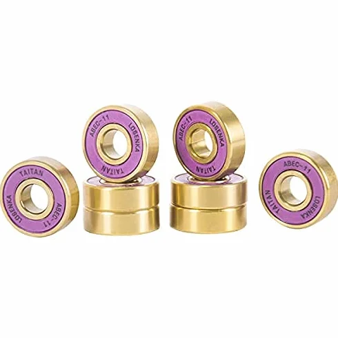 Rodamientos ABEC 11 608 22x8x7 mm Titanio alta precisión para Skateboard Longboard