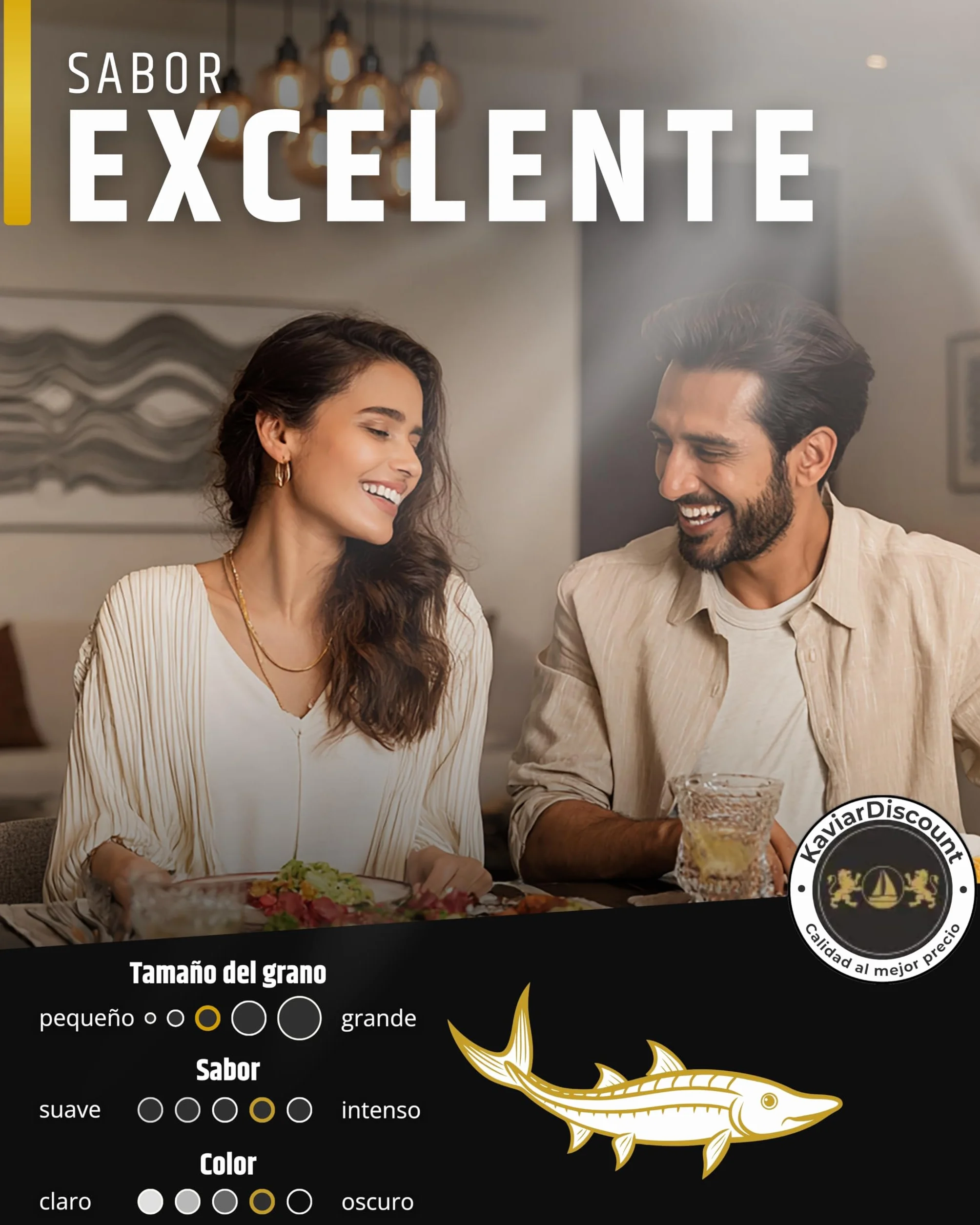 Osietra Kaviar Select Cuchara de nácar 125 g Cría de la UE
