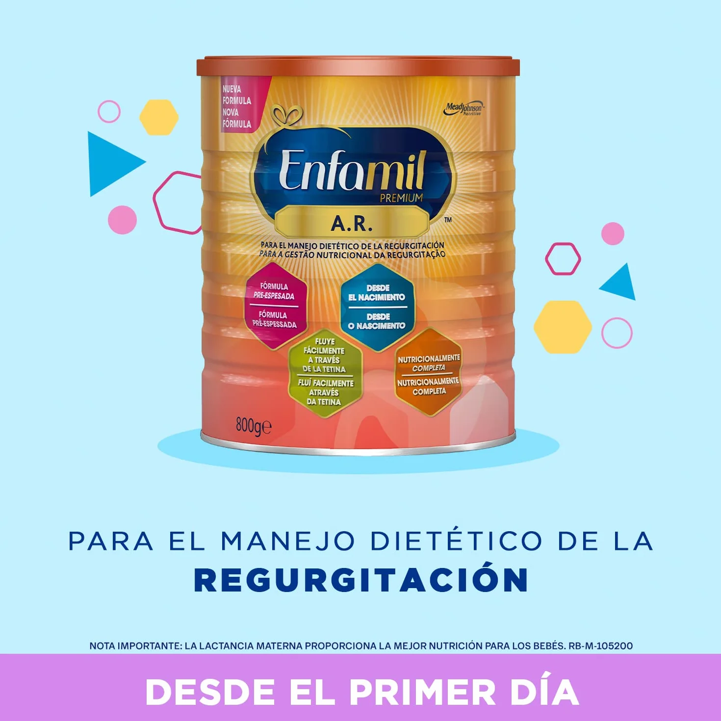 Enfamil A.R. Fórmula para el Manejo Dietético de la Regurgitación, 800g