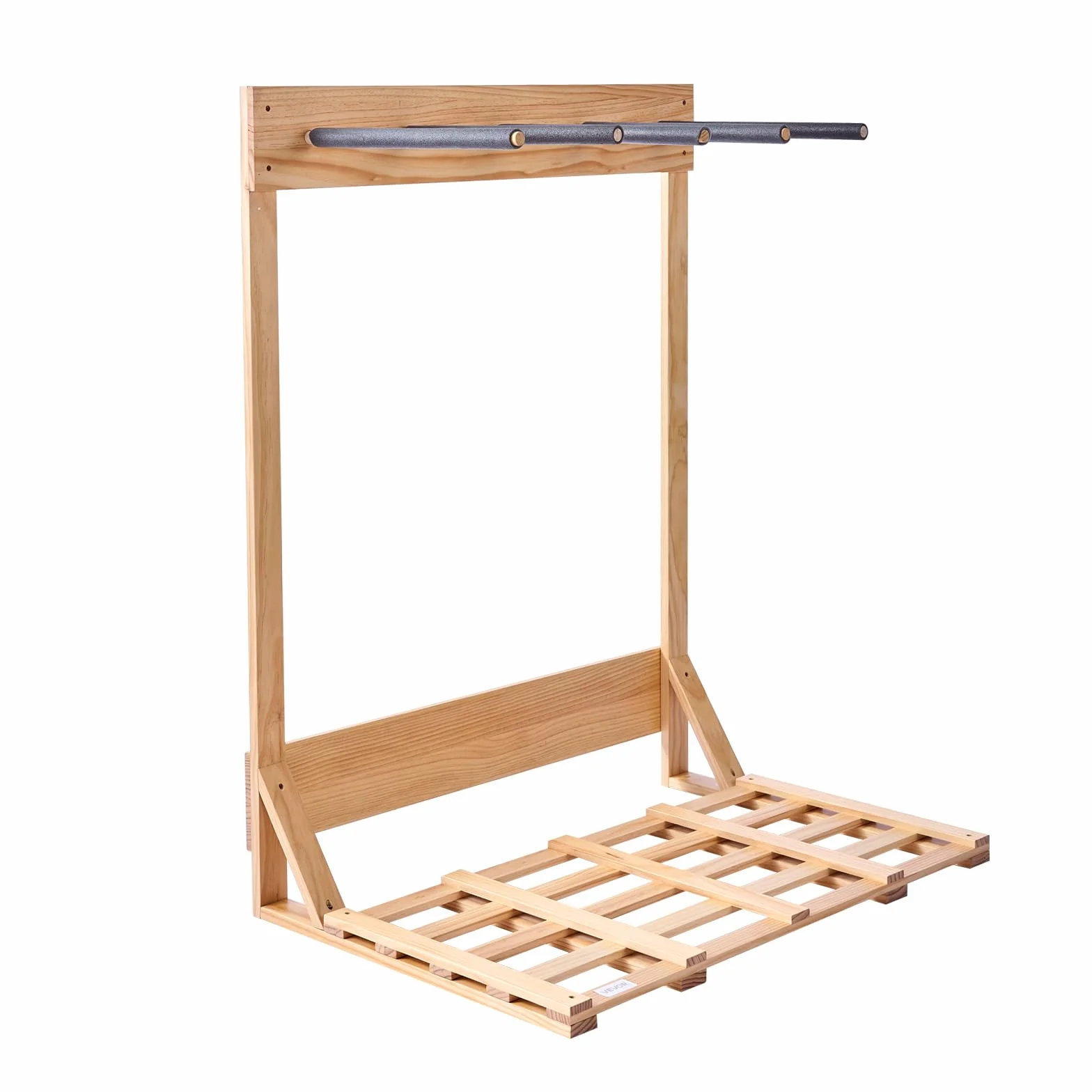 VEVOR Soporte Vertical para Tablas de Surf, Estante de Madera de 4 Niveles para Almacenamiento y Exhibición