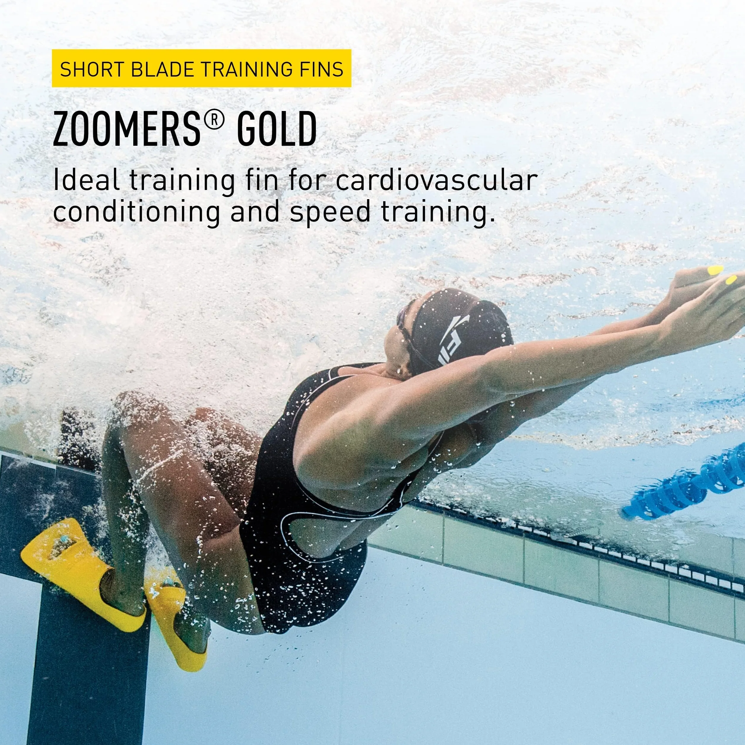 FINIS Adult Zoomers Aletas de natación