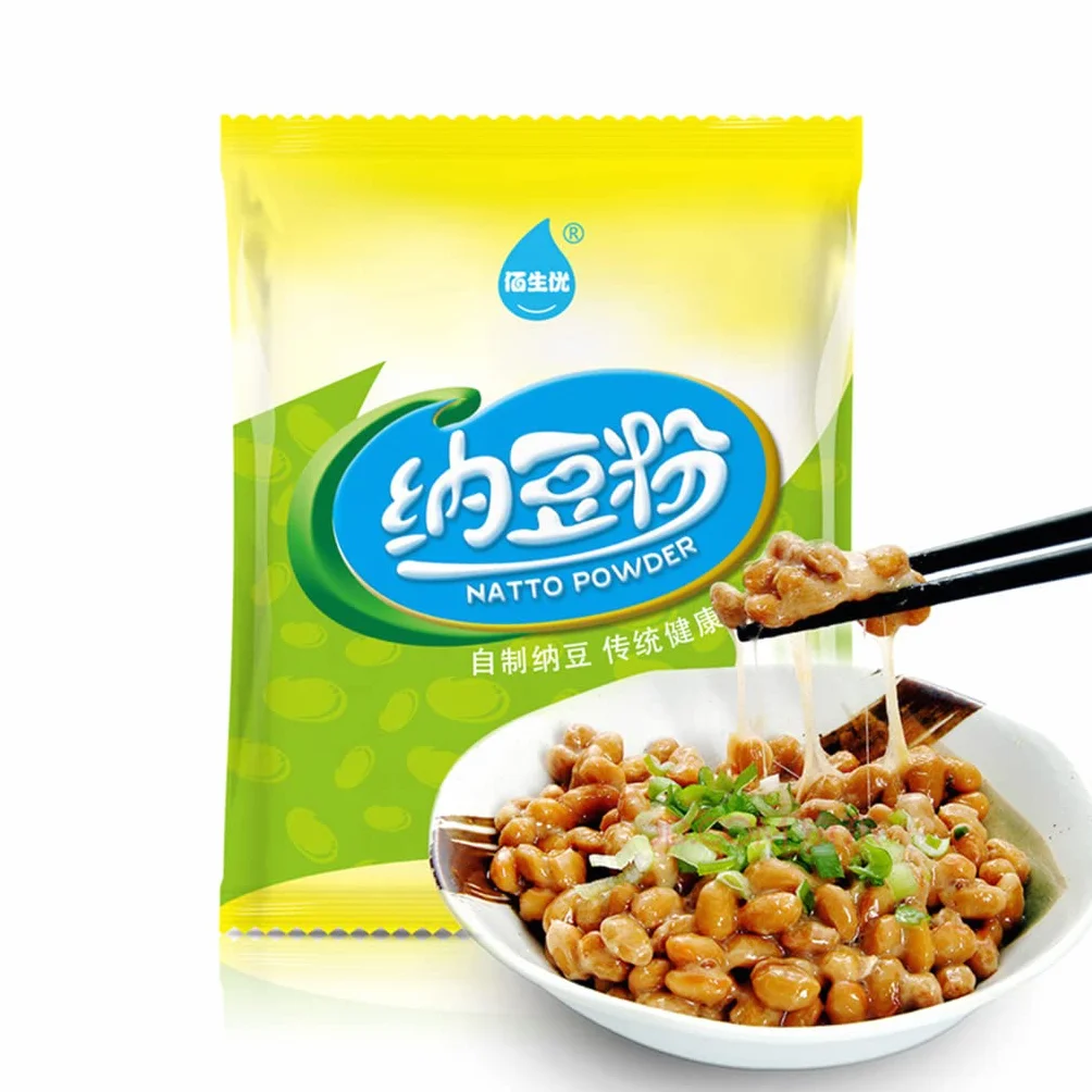 Agente de fermentación en polvo de natto de alta actividad, 10 g, para hacer bacilos, accesorio de arranque en polvo