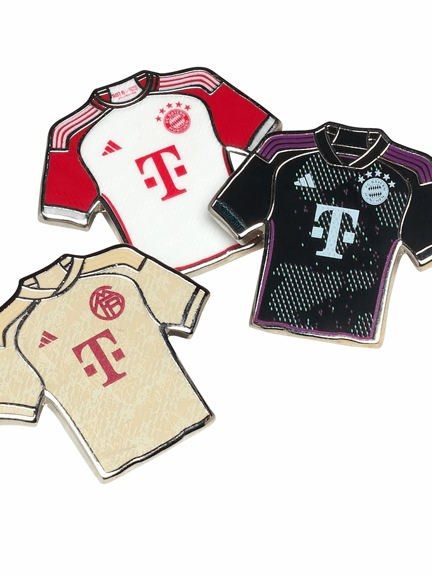 FC Bayern München Pin Maillot 3-Set