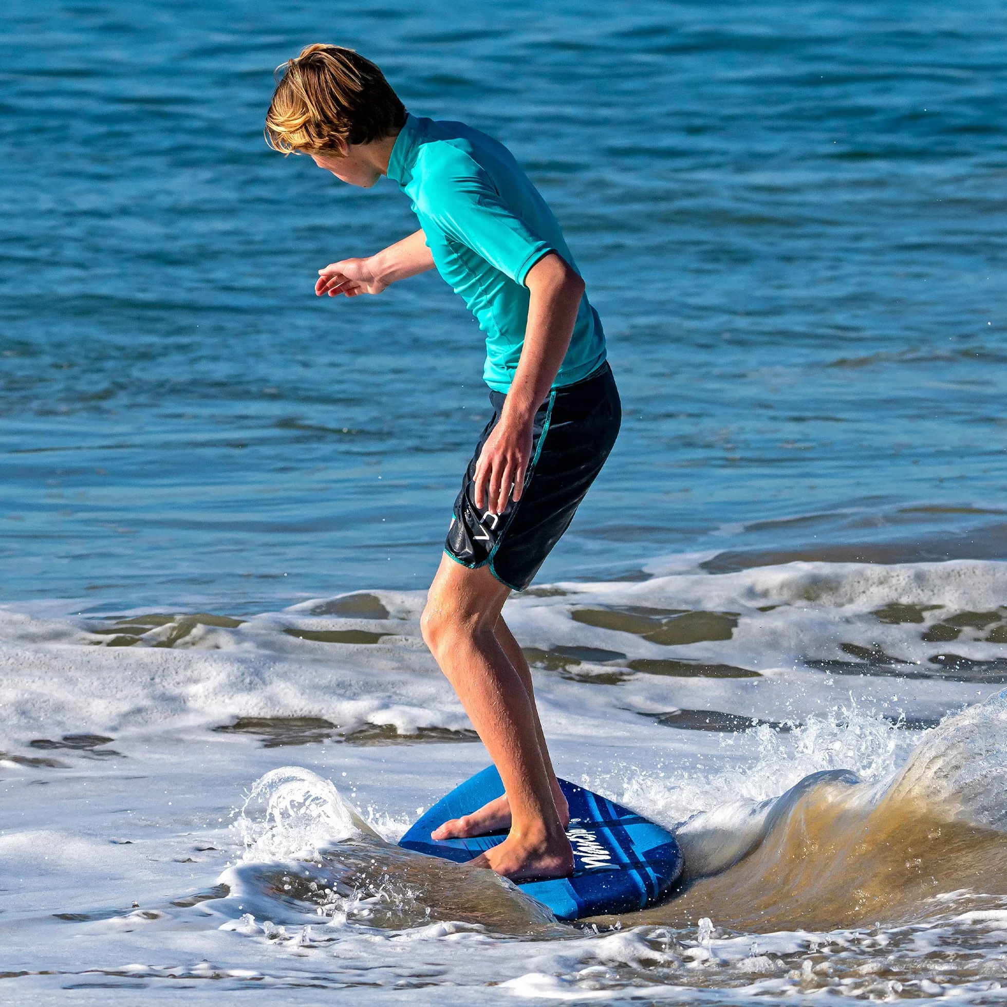 Wavestorm Skimboard de Espuma de 48 Pulgadas para Principiantes y Todos los Niveles