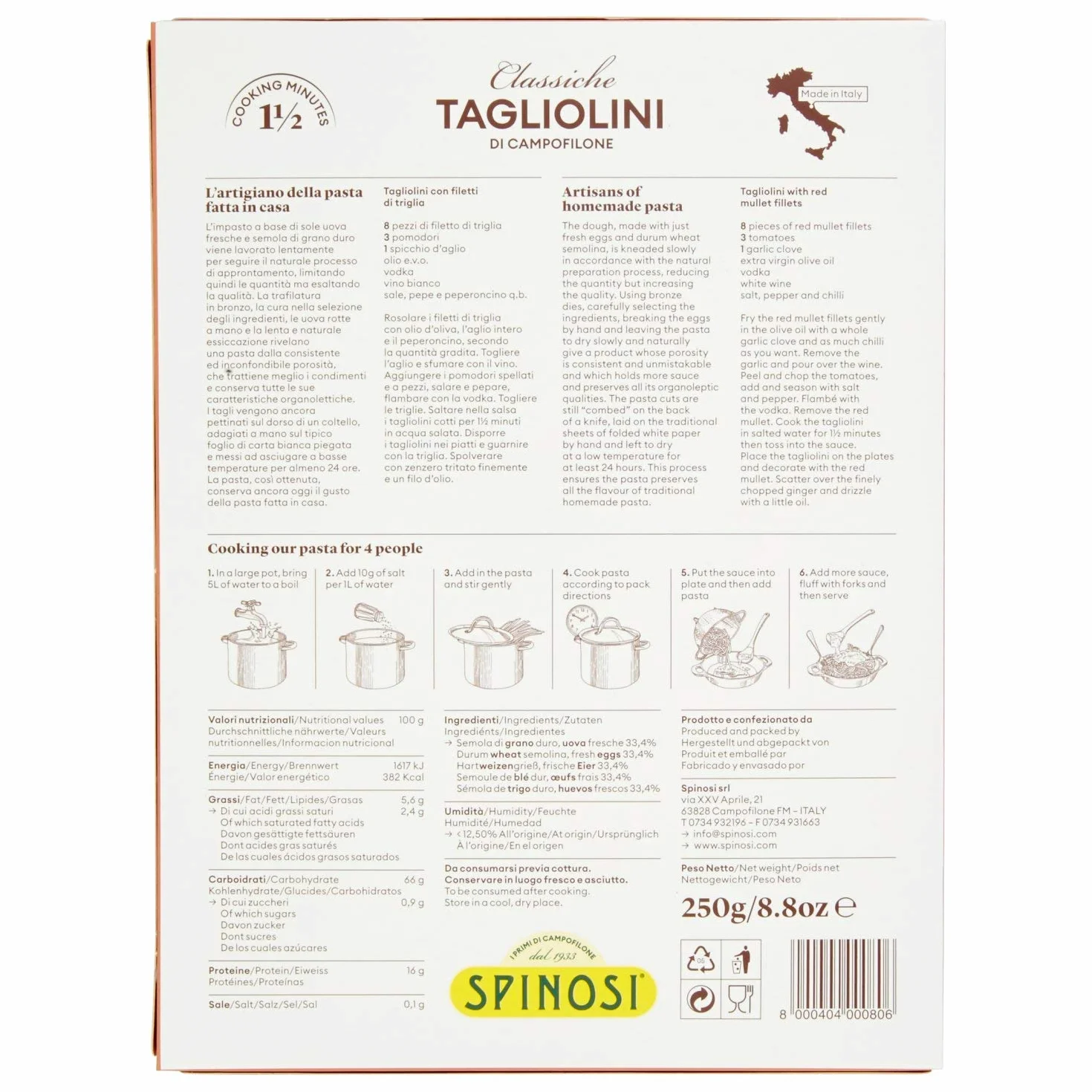 Spinosi - Cortador - 310 g