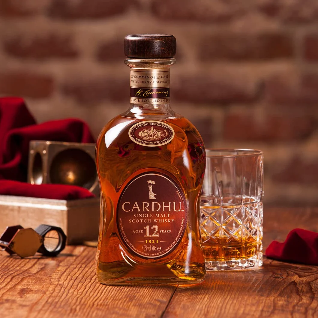 CARDHU 12 años whisky escocés single malt 700 ml