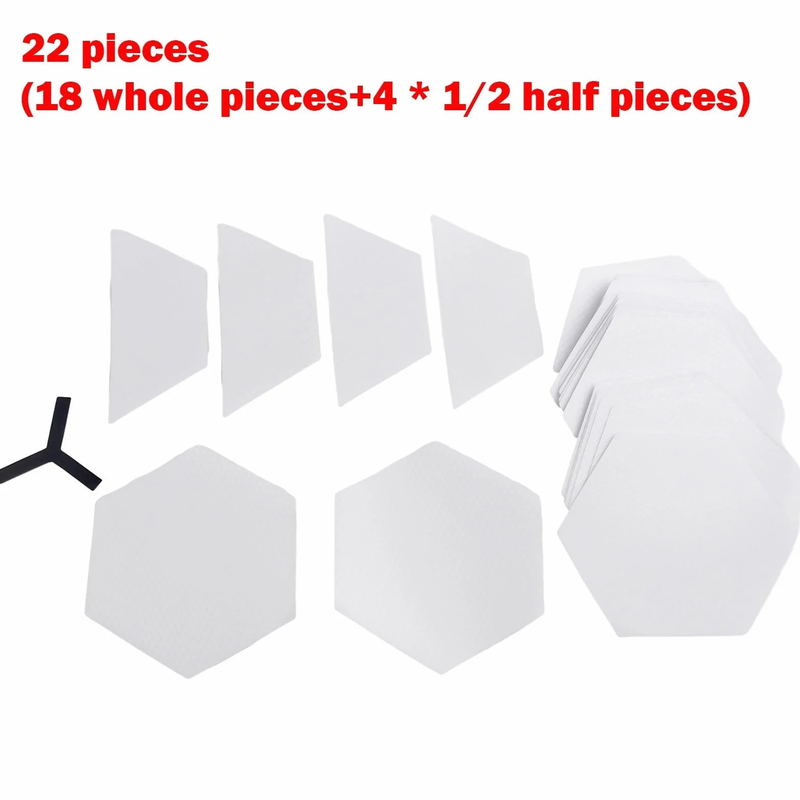 Kit de almohadillas de tracción antideslizantes para tabla de surf, 22 piezas