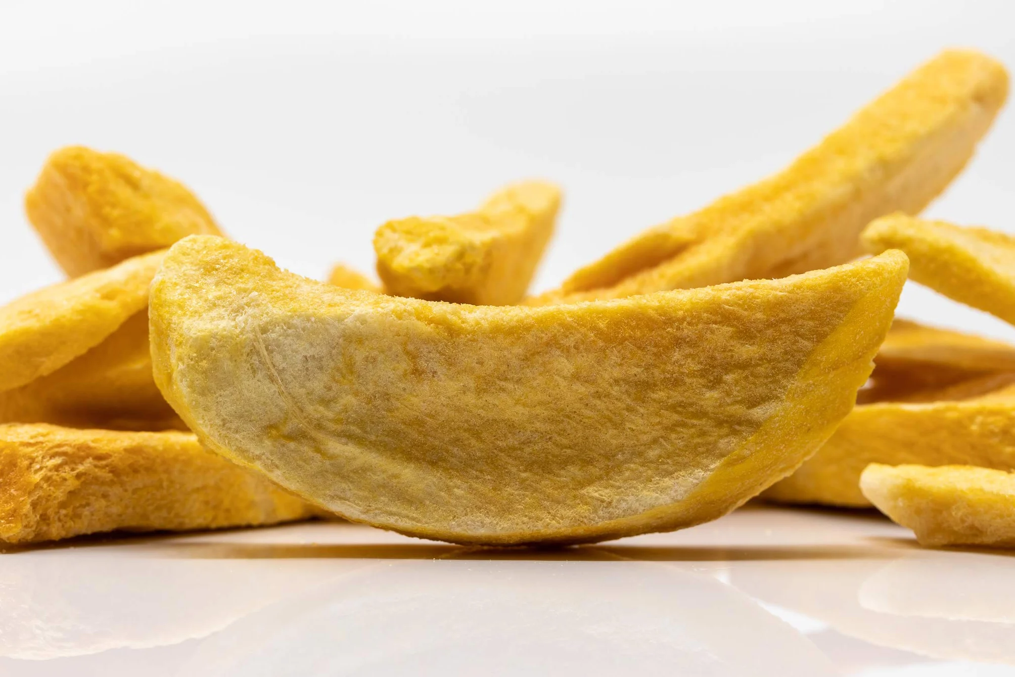 BRIX Mango Liofilizado | Rodajas de Mango Deshidratado 100% Natural 95g | Premio Gran Sabor de Frutas Deshidratadas | Sin OGM ni Gluten, Vegano y Retenido de Vitaminas