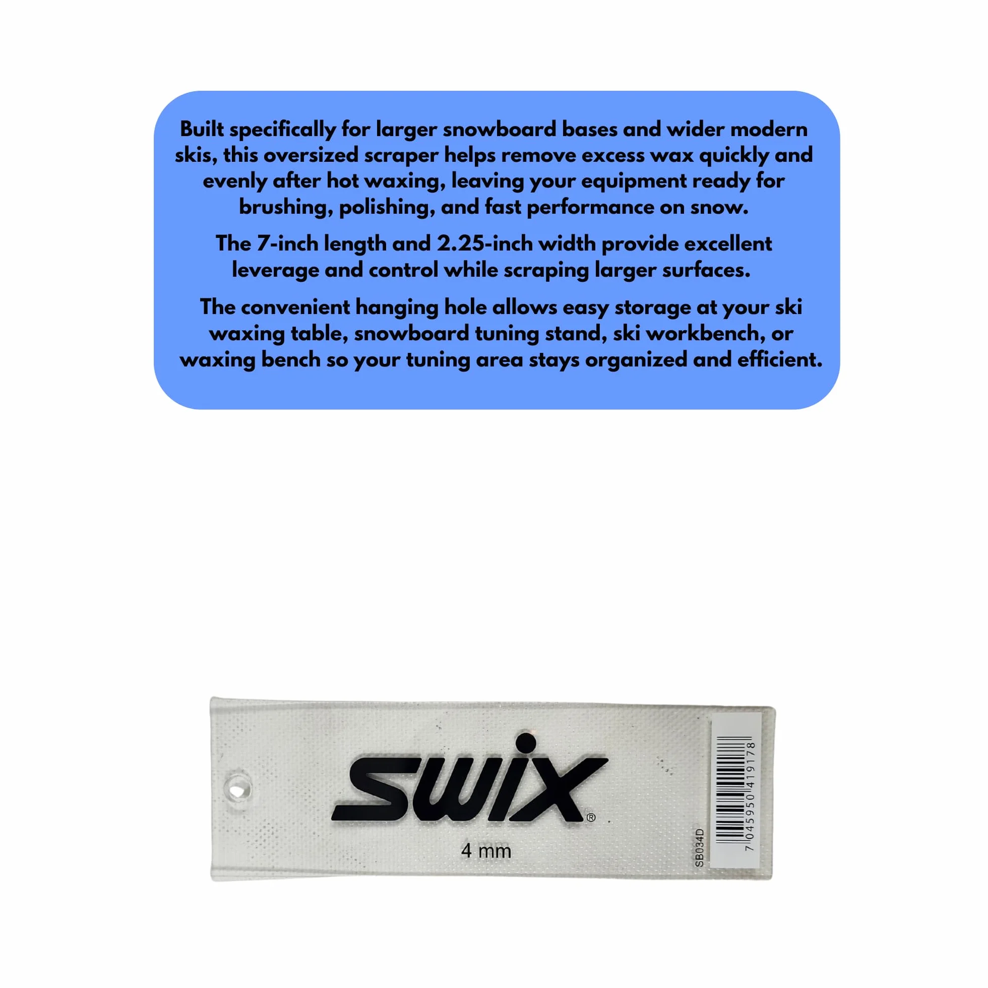 Swix Hoja plexica de Snowboard