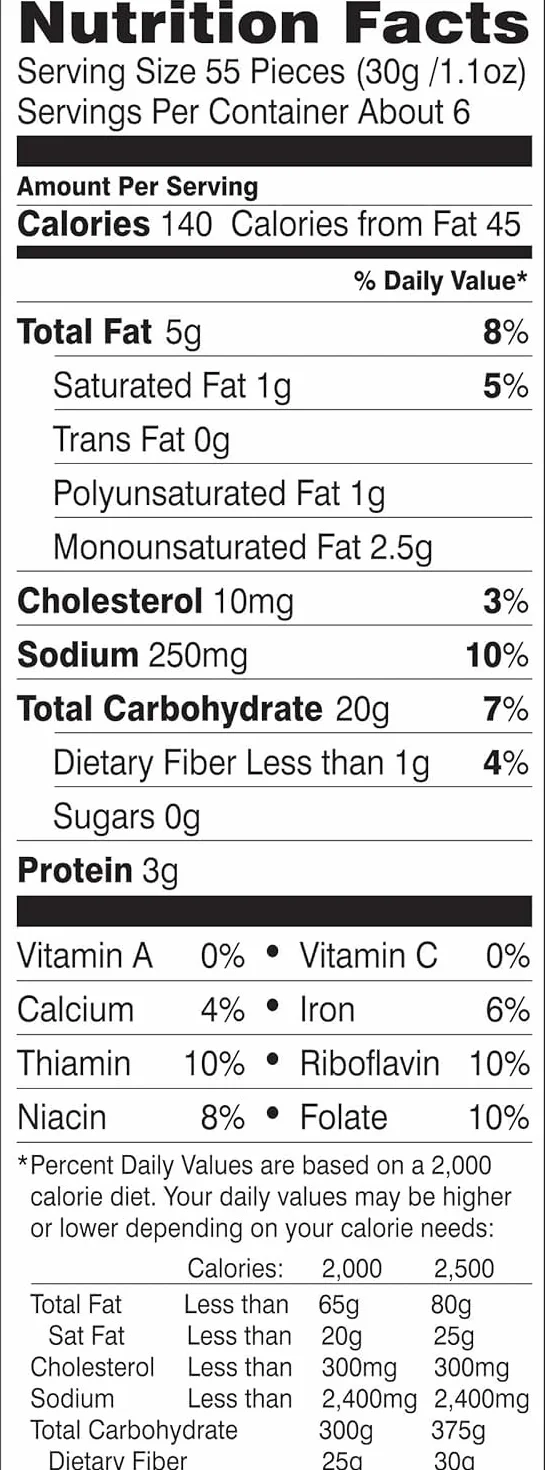 Pepperidge Farm Goldfish, Cheddar, bolsa de 6.5 onzas (paquete de 3)