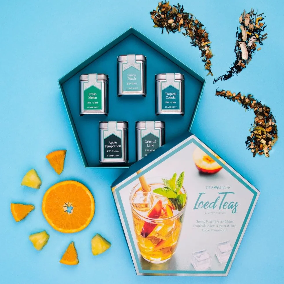 Set Iced Teas Surtido de Tés Fríos Pack Variado de 5 Sabores Refrescantes