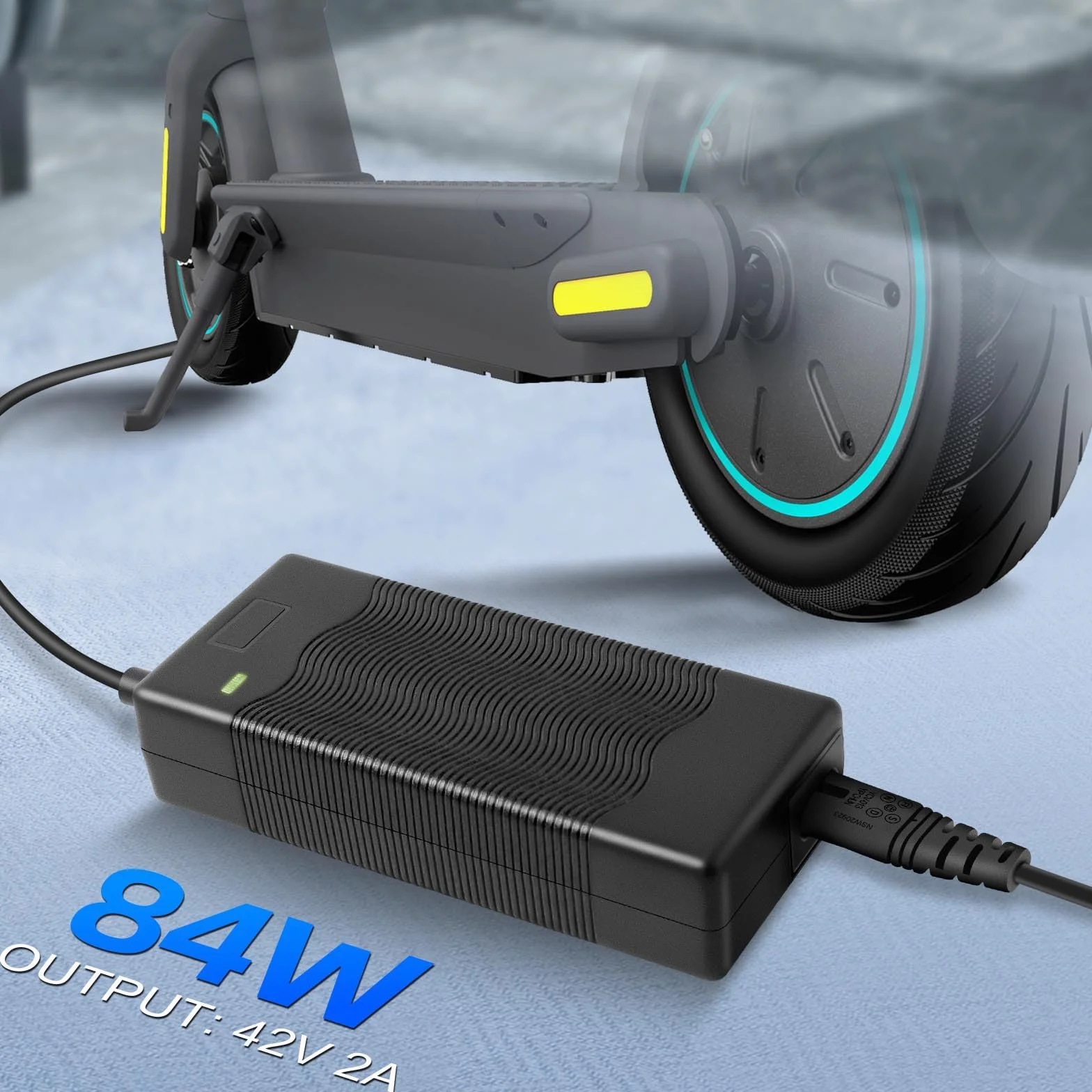 Xiaomi M365 Ninebot Segway Cargador Scooter Eléctrico 42V 2A Adaptador