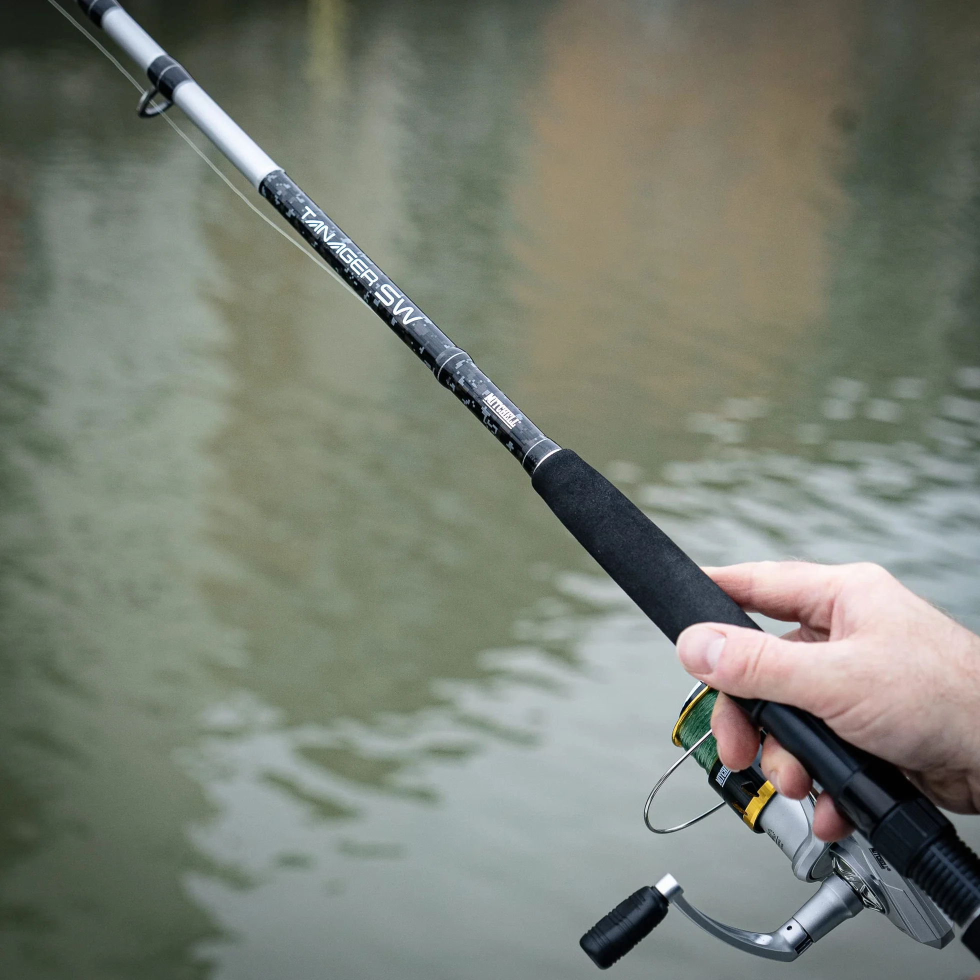 Mitchell Tanager SW Barco Caña Blank Grafito Resistente Agua Salada Pesca 2.70 m 100-200 g