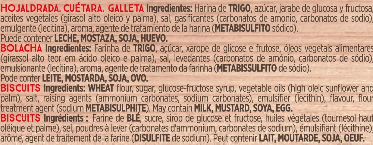 Cuétara Galletas Hojaldrada, 600 g