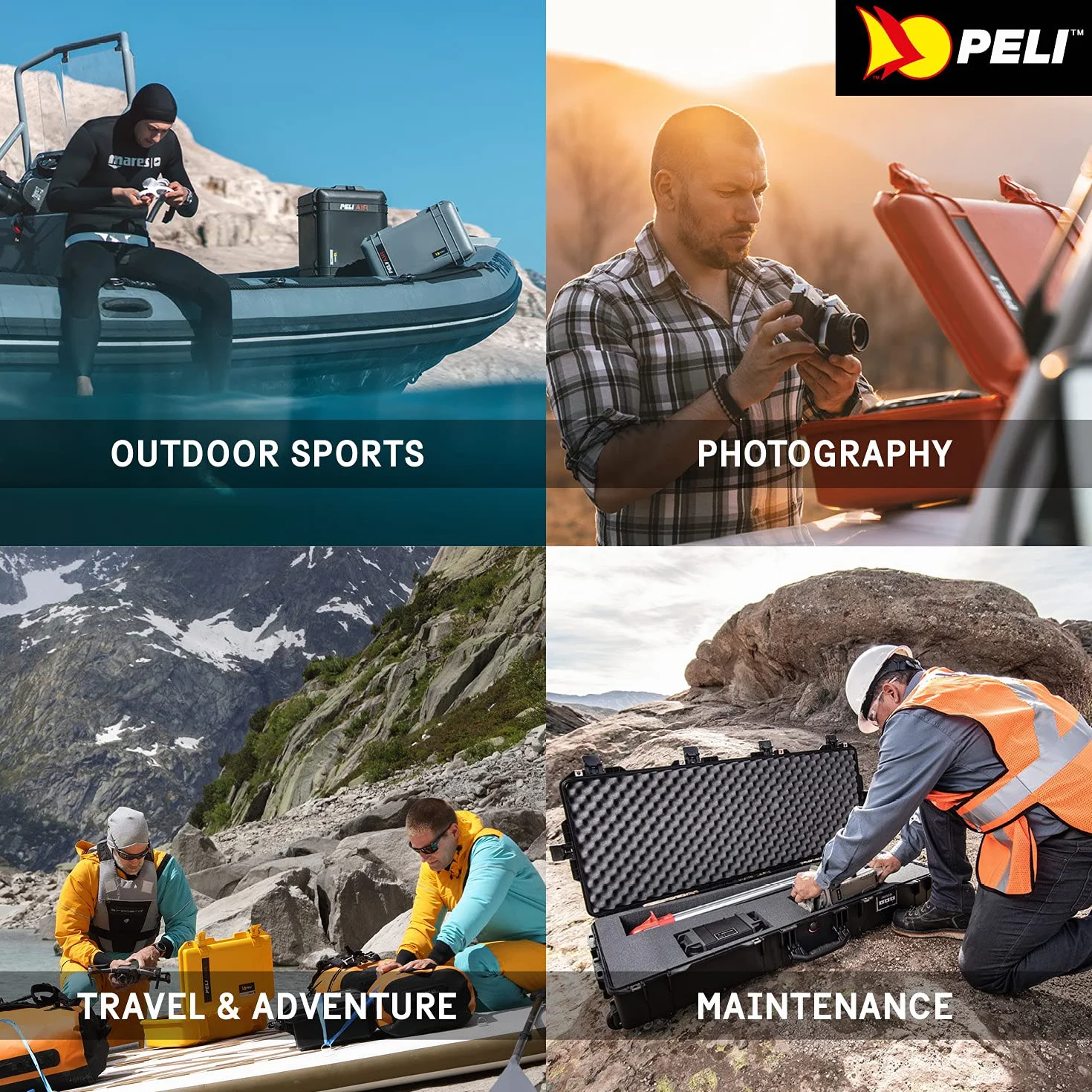 Peli Waterproof Transport Container for Sensitive Equipment