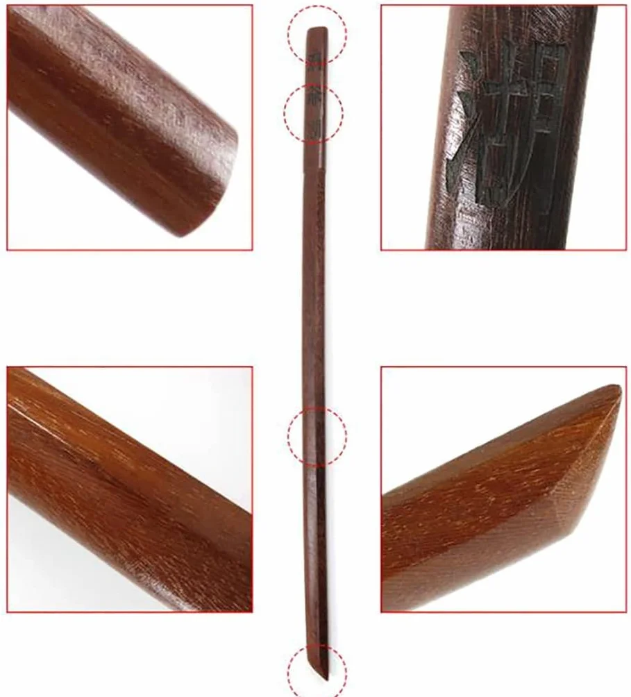 Madera Bokken Katana Espada de Entrenamiento Samurái 100 cm Cosplay Kendo Aikido