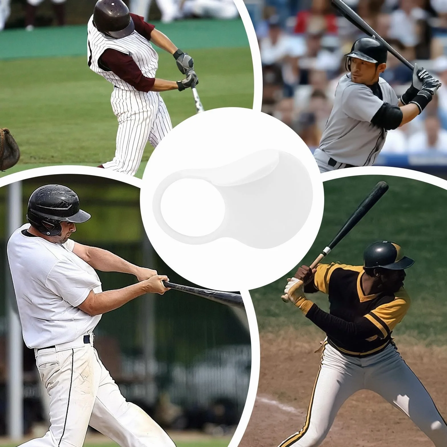 Protector de pulgar para béisbol, ayuda de entrenamiento para mango de impacto, portátil para golf, softball, pickleball