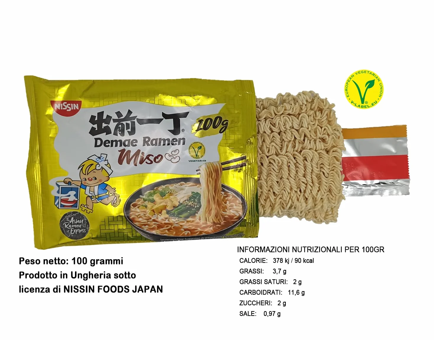 MiFan Ramen Box 15 Paquetes Fideos Instantáneos 5 Sabores