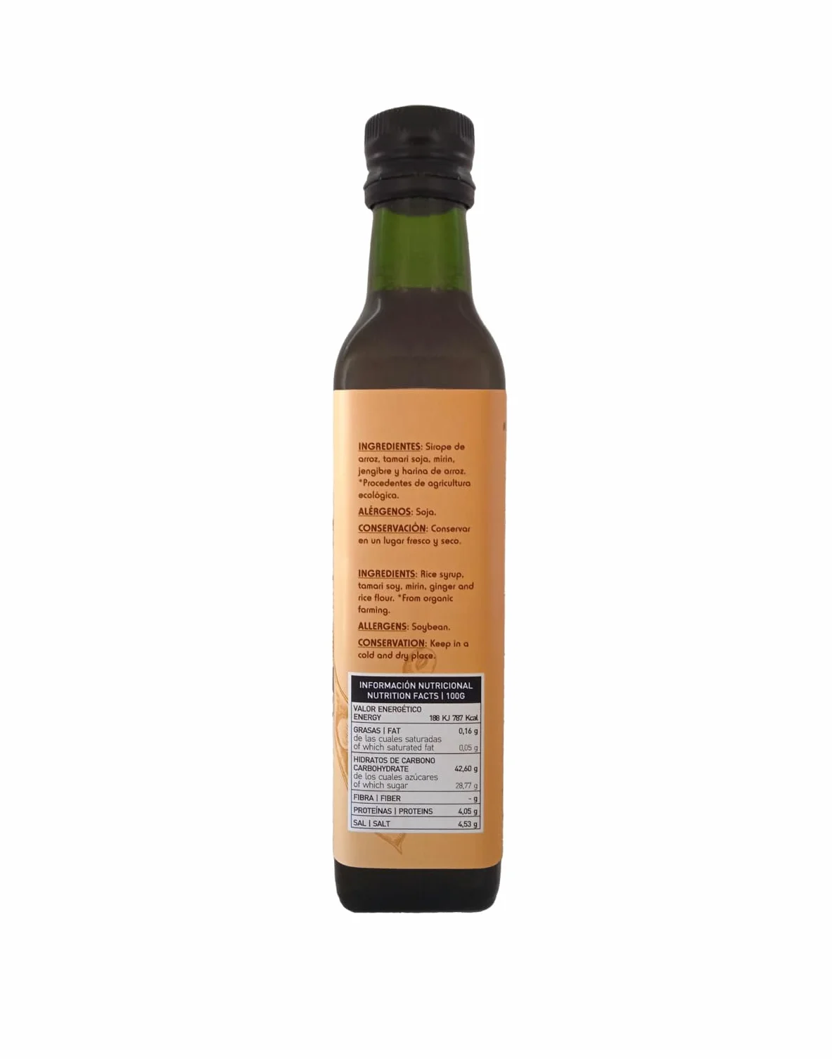 Kensho | Teriyaki | Salsa de soja | Dulce | Producto ecológico | Fermentación natural | Potenciador de sabor | Comida japonesa | 250ml