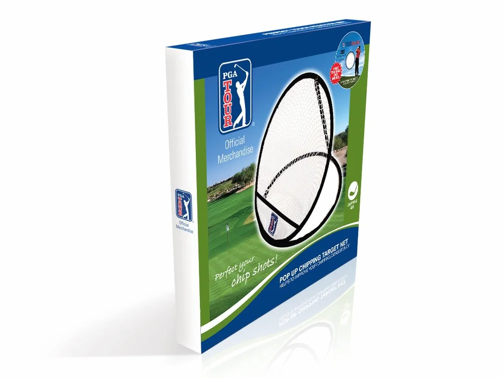 PGA Tour Red Desmontable para Ensayar Chips, Entrenamiento de Objetivos