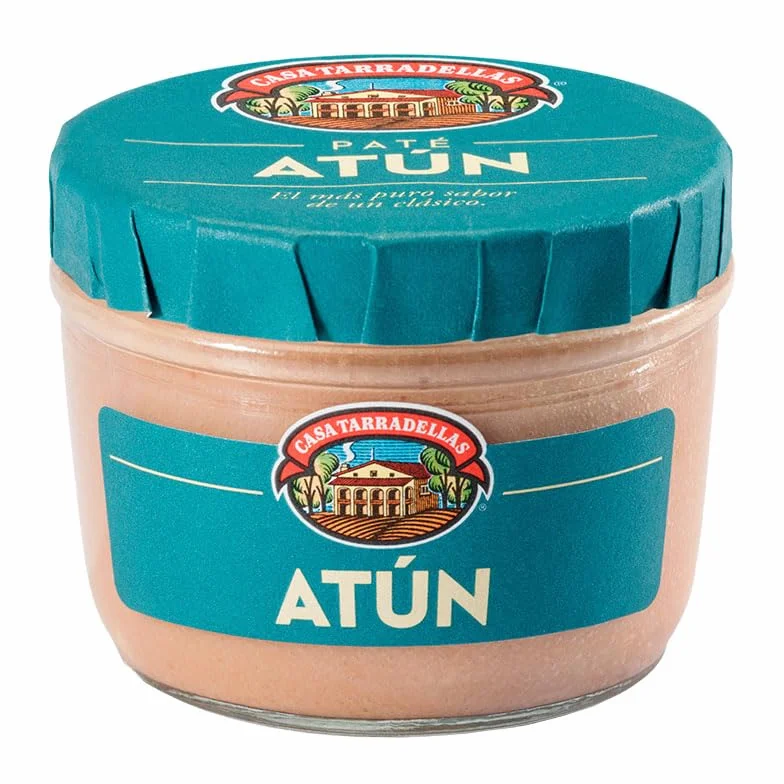 (PACK 6 und: DE 125 gr.) PATES CASA TARRADELLAS VARIOS SABORES (ATUN)
